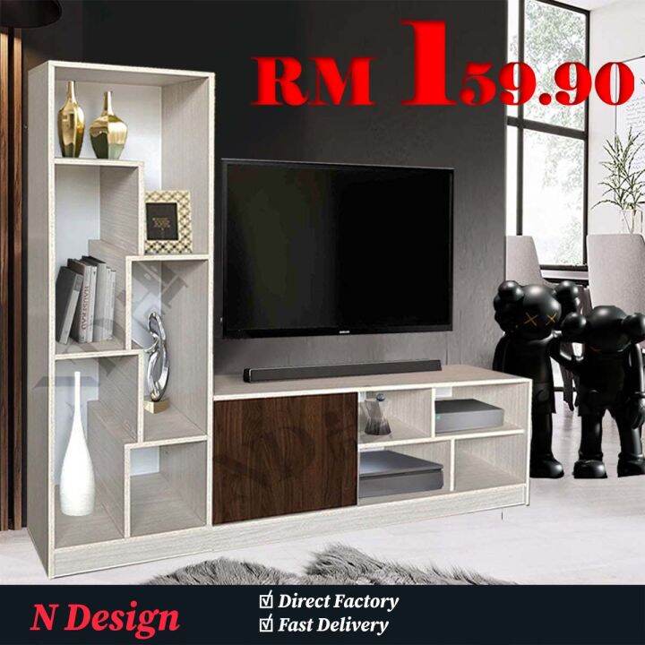 [N Design] TV Modern Diy / TV Rack / Rak TV / Living