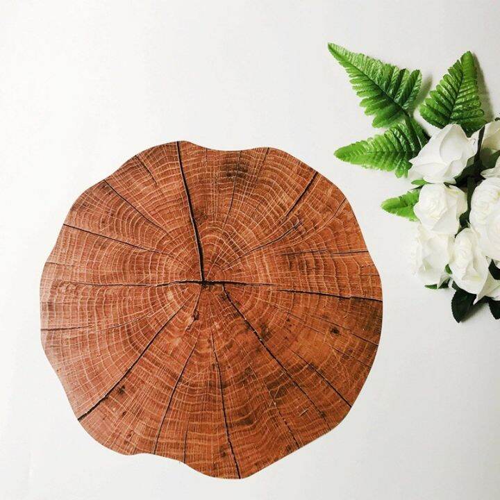 cc-imitation-wood-grain-placemat-round-table-dining-non-placemats-insulation-bowl-coaster