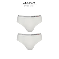 JOCKEY กางเกงในชาย COTTON STRETCH รุ่น KU 1035US สีขาว (แพ็ค 2 ชิ้น)