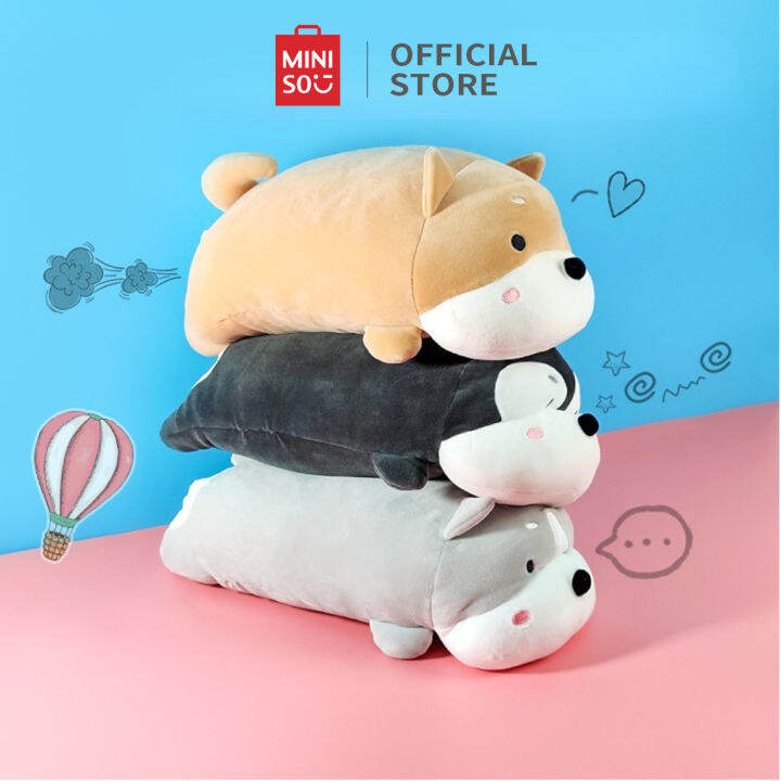 corgi stuffed toy miniso