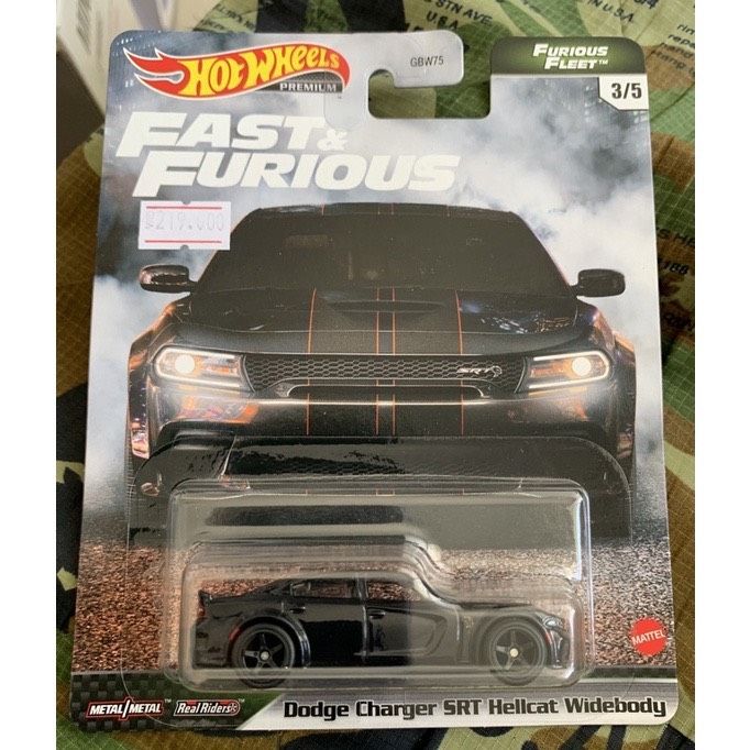 Hot Wheels Dodge Charger SRT Hellcat Widebody Fast Furious 9 