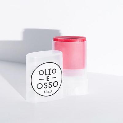 OLIO E OSSO Balm No. 3 Crimson ลิปบาล์ม (10 g) ผลิตจากส่วนผสมธรรมชาติ 100% ทำมือในสหรัฐอเมริกา 100% natural ingredients
