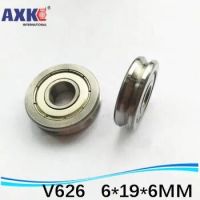 V grooved straightener guide wheel bearings A603ZZ V626-2RS V120  6*19*6 mm pulley bearings  V626ZZ 626VV V626