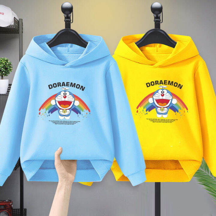 e181-เสื้อฮู้ดเด็กลายแฟชั่นสวยน่ารัก-เสื้อแขนยาว-มี7สีหลายไซส์-110-160-ใส่ได้ทั้งเด็กชายและเด็กหญิง