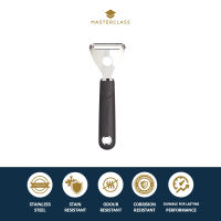 MasterClass Soft Grip Handle Stainless Steel Straight Peeler / Y Peeler - Black ที่ปอกเปลือก รูปตัววาย สีดำ