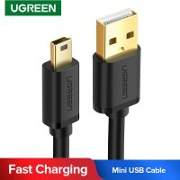 Ugreen Mini USB to USB Cable Mini USB Fast Data Charger Cable for MP3 MP4 Player Car DVR GPS Digital Camera HDD Mini USB Cable