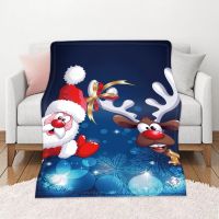 Snowflake Flannel Throw Blanket Red And White Holiday Blanket For Winter Bedding Couch Sofa Merry Christmas Gifts Queen Size