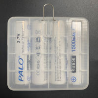 (สินค้าเฉพาะจุด) PALO 18650แบตเตอรี่แบบชาร์จไฟได้3.7V NCR18650ลิเธียมหัวแหลม18650พัดลมไฟฉาย。《 Suggest Order 》