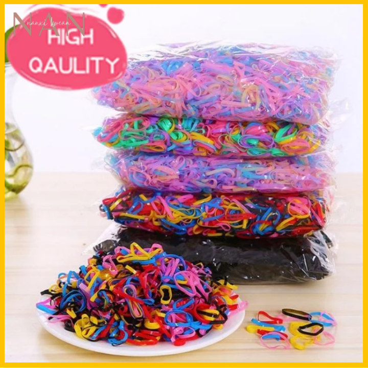 Hairtie（sanrios）Hair Rubber Bands Ponytail for Girls Children Kids Hair ...