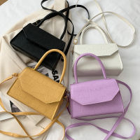 Vintage Stone Patent White Crossbody Bags For Women 2022 Small Handbag Female PU Leather Hand Bag Ladies Designer Evening Bags