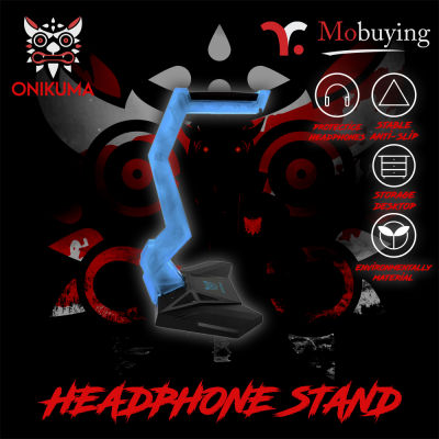 แท่นวางหูฟัง ONIKUMA Gaming Headset Stand Acrylic ที่แขวนหูฟัง ดีไซน์เท่ ผลิตจากวัสดุพลาสติกอะคริลิก แข็งแรงทนทาน ประกอบง่าย (รับประกันภายใน 7 วัน)