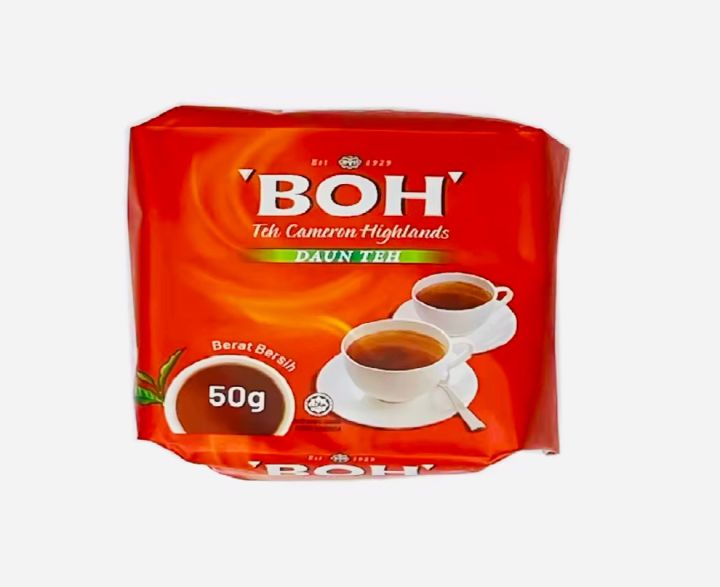 Boh Cameron Highland Tea Leaves 50g | Lazada