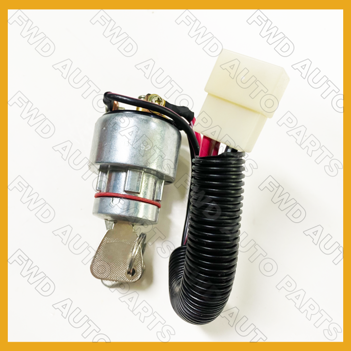 สวิทช์กุญแจสตาร์ท-สวิทสตาร์ท-ครบชุด-รถไถ-คูโบต้า-kubota-l3408-l3608-l4018-l4508-l4708-l5018-1กล่อง-10ชิ้น