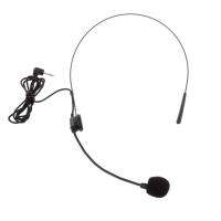 Back Electret Unidirectional Headband Microphone With Plug With Flexion Jack