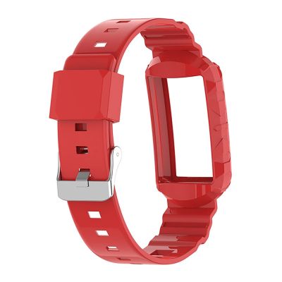 ✕❀ Wodoodporna opaska na nadgarstek pancerz pasek na nadgarstek zintegrowany pasek dla Fitbit Charge 5/4/4SE/3/3SE