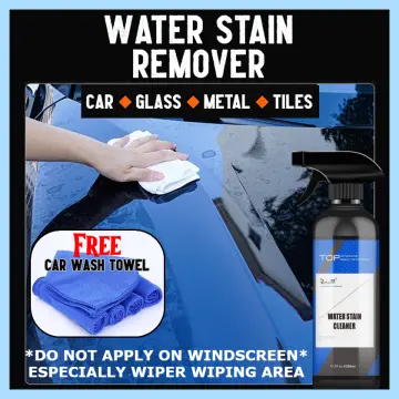 Water Spot Mineral Remover 500ml, Removing limescale stains from car  bodywork and glass