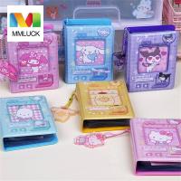 咕卡咕盘 Guka Goo Card MMLUCK Cinnamoroll สมุดการ์ดเก็บข้อมูลการ์ตูน Mini My Melody Kuromi อัลบั้มแฟ้มเก็บการ์ดของขวัญกระเป๋าเก็บบัตรอัลบั้มรูป