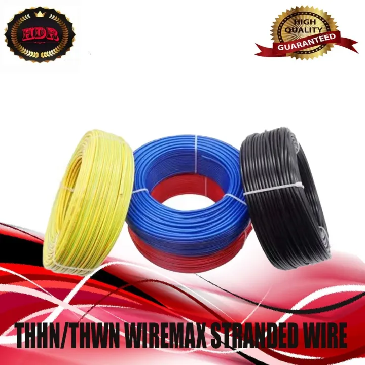 Wiremax Thhn Thwn Stranded Wire Size Per Meters