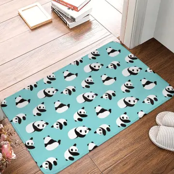 Cartoon Animal Faux Cashmere Door Mat For Living Room, Bedroom, Bathroom,  Kitchen And Entrance Door, Rug