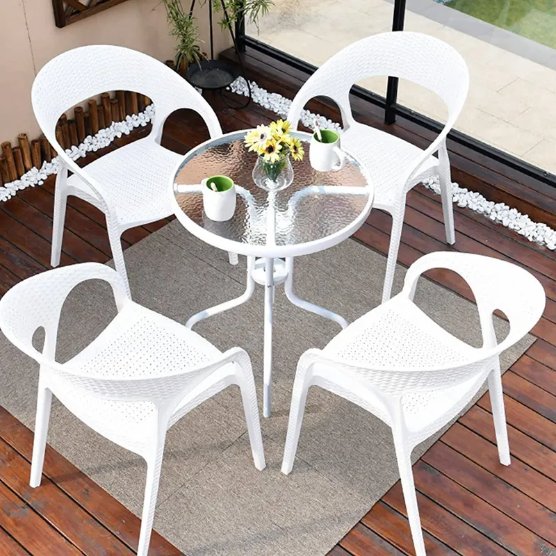 Durable Wicker Bench Chair Table Repair Kits Plastic Woven Rattan Material For Outdoor Garden Patio Furniture Lazada - How To Repair Plastic Woven Patio Furniture