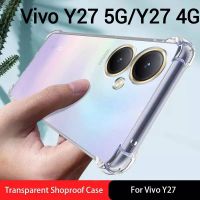 Vivo Y27(พร้อมส่งในไทย)เคสTPUใสกันกระแทกแบบคลุมกล้องVivo Y27 5G/Y27 4Gตรงรุ่น