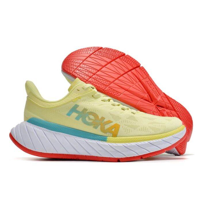 Original NEW Hoka CARBON X2 Running Shoes One Lightweight Cushioning
