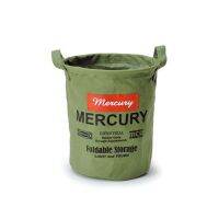 ?สินค้าขายดี? MERCURY BUCKET S KHAKI ตะกร้าผ้าพับเก็บได้