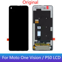 Asal 6.3 Skrin LCD Unmoto หนึ่งวิสัยทัศน์จอแสดงผล LCD สำหรับ P50 XT1970 Satu Paparan Tindakan Skrin สัมผัสทำให้เป็นดิจิทัลประกอบ LCD