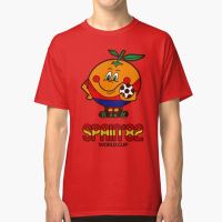 {Echoes Department Store}82 T เสื้อ1982 Naranjito Soccer Football Calcio Mundial Orange