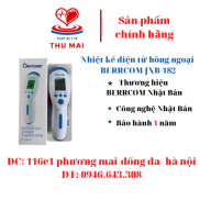 Nhiệt kế điện tử hồng ngoại BERRCOM JXB-182 - Súng bắn nhiệt độ đo trán