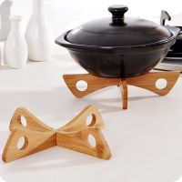 Tray Rack Detachable Wood Table Mat Kitchen Pot Heat Insulated Cooling Dish Potholders Gadget Holder placemats for table