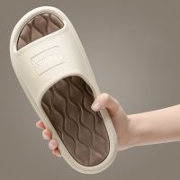 New Fashion Men Slippers Indoor Flip Flops Women Summer Beach Sandals Soft Sole Non-Slip Home Bathroom Flats Couples Shoes House Slippers