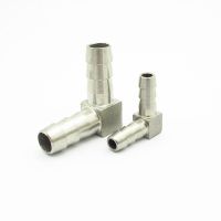 8mm 10mm 12mm 15mm 20mm Hose Barb 304 Stainless Steel Elbow Barbed Pipe Fitting Coupler Connector Adapter For Fuel Gas Water