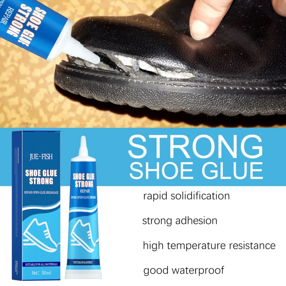 50ml Strong Shoe Glue Adhesive Worn Shoes Repairing Glue Sneakers Boot Sole  Bond Adhesive Shoemaker Fix Mending Liquid Tool