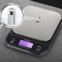 3kg/5kg/10kg 0.1g Digital Food Kitchen Scale LCD Display Multi-function Stainless Steel Weighing Food Scale Cooking Tool Balance Luggage Scales