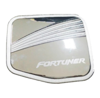 ครอบฝาถังน้ำมัน Fortuner 2003-2014 ชุบโครเมี่ยม,ดำด้าน  ที่ครอบถังน้ำมัน อุปกรณ์ครอบฝาถังน้ำมัน   ของแท้