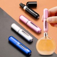 1Pcs 5ml Bottom Filled Perfume Bottle Cosmetics Sub-Bottling Atomizer Portable Refillable Spray Empty Container Bottle Travel Size Bottles Containers