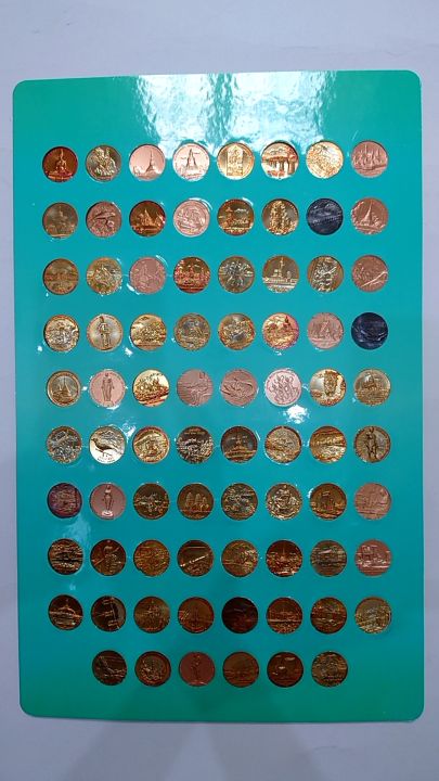 เหรียญประจำจังหวัดในประเทศไทยทั้งหมด-77-จังหวัด-รวม-1-เมืองพัทยา-ทั้งหมด-78-เหรียญ-เป็นชุดเหรียญที่กรมธนารักษ์จัดทำขึ้น
