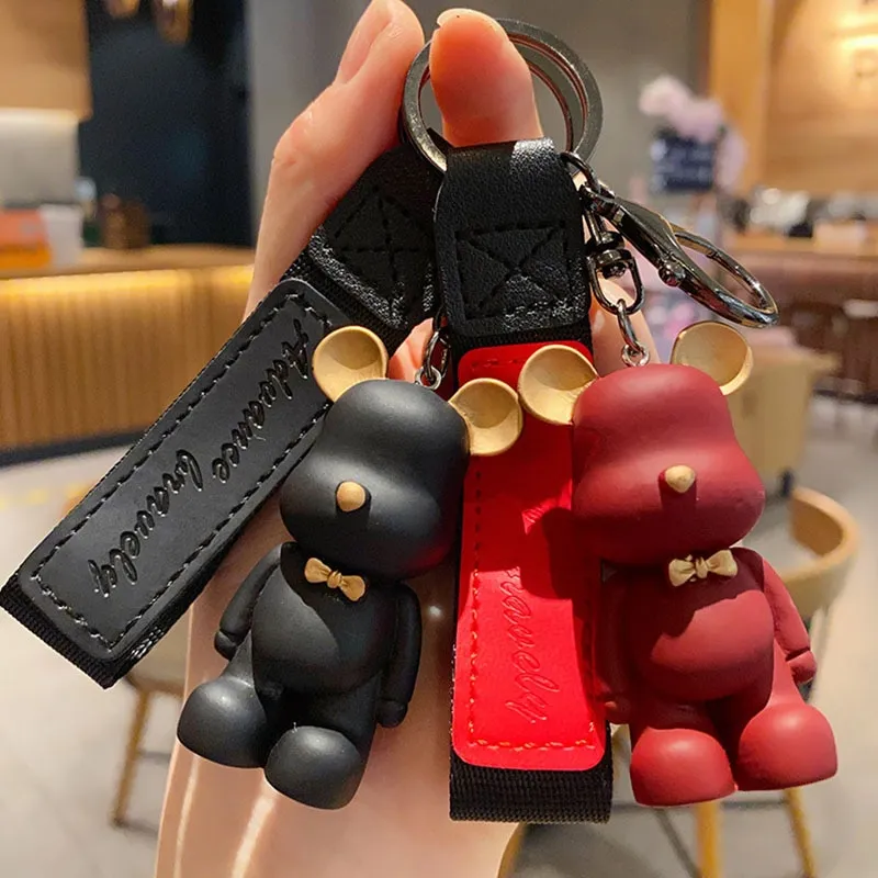 Leather Ballet Bear Charm, Bag Handbag & Purse Cute Keychain, Keychain,  Gift For Her - Yahoo Shopping