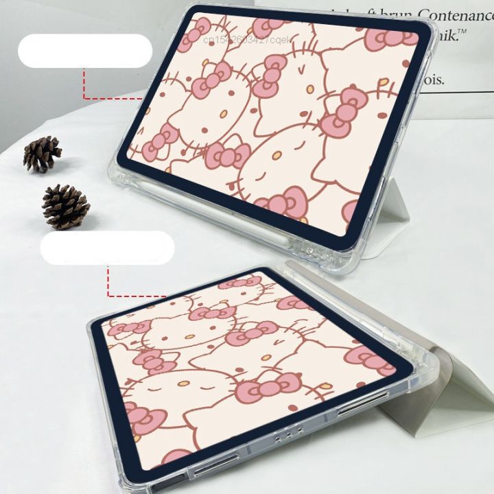 sanrio-hello-kitty-ipad-2021-new-model-three-fold-12-9-inch-transparent-shockproof-case-air-5-4-3-tablet-ipad-mini-4-5-6-covers
