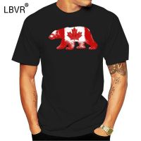 เสื้อยืดพิมพ์ลาย Canada Day Canadian True North Moose Leaf Beaver แฟชั่นสตรี  8ZM8