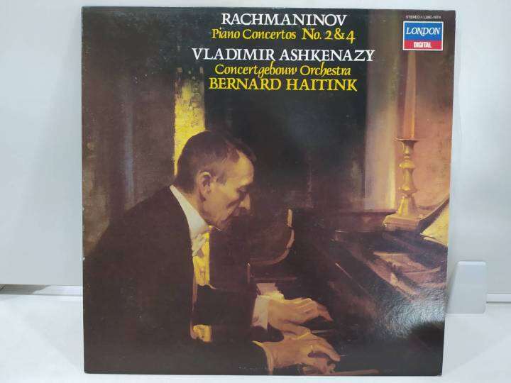 1LP Vinyl Records แผ่นเสียงไวนิล RACHMANINOV Piano Concertos No. 2&4 ...