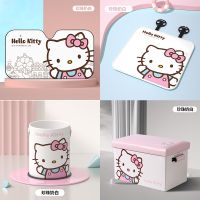 Hello Kitty Practical Car Interior Decoration Interior Pearl Milk White Car Decoration Car Car Accessories Car Accessories q