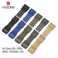 Resin Watchband for G-Shock GG-1000 / GWG-100 GSG-100 Men Sport Replace Band Accessories