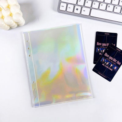 xunxingqie A5อัลบั้มรูป Binder Sleeve 1P 2P 4P อัลบั้มรูป Binder เติมบัตรด้านในโฟโต้การ์ดกระเป๋าใส่นามบัตร