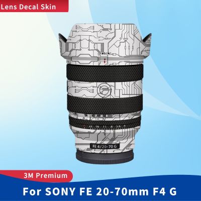 ฟิล์มห่อสติ๊กเกอร์ติดบนตัวเครื่องไวนิลสำหรับ SONY FE 20-70มม. F4ก. สติกเกอร์ป้องกันเลนส์กล้องเคลือบ FE4 2070ก.