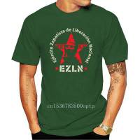 EZLN Zapatistas Red Star Slogan Slim Fit t-Shirt 7DMN