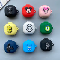 Mickeys Minnies Monsters Universionies สำหรับ Galaxy Buds2 /Live/pro ซิลิโคนครอบหูการ์ตูนไร้สายบลูทูธหูฟังฝาครอบป้องกันกันกระแทกนิ่ม