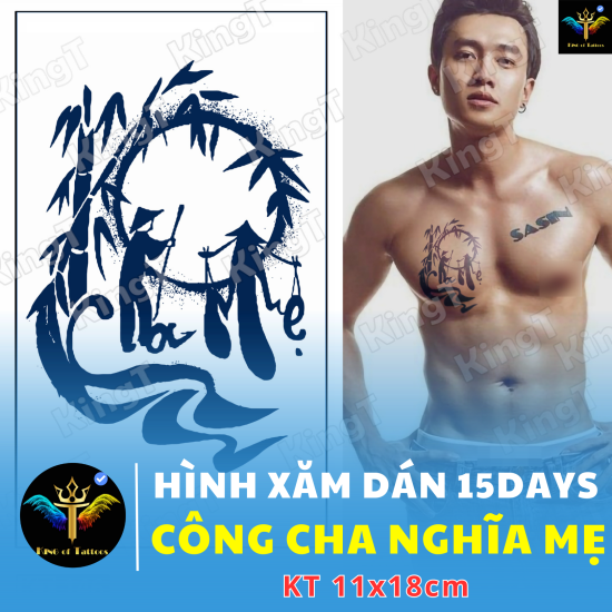 Hình Xăm Dán Cha Mẹ - No5 | Shopee Việt Nam