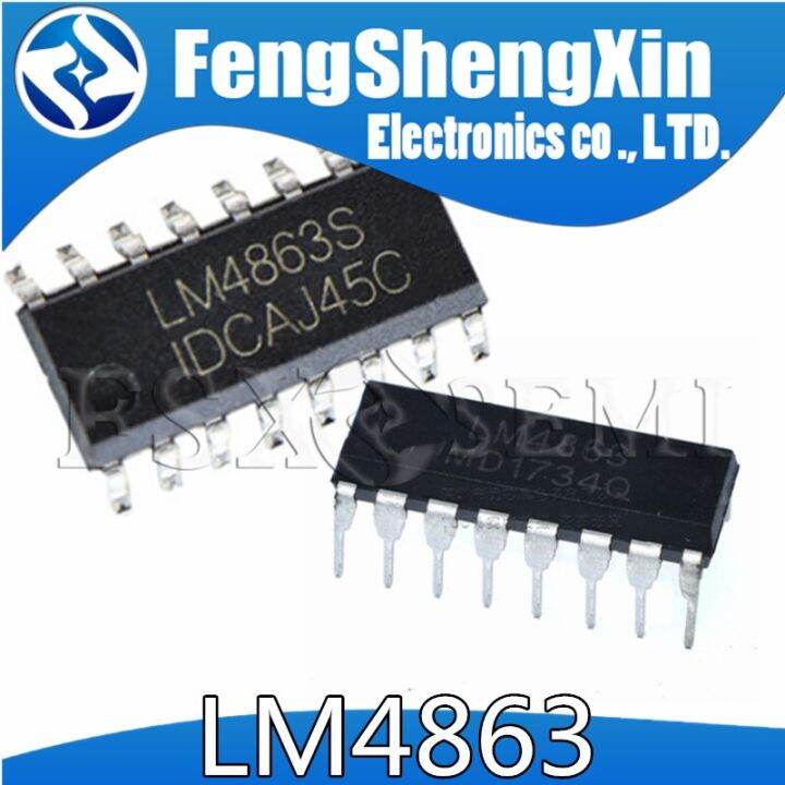 100pcs-lot-lm4863s-lm4863-lm4863n-sop-sop-16-lm4863p-dip-16-two-way-audio-amplifier-ic